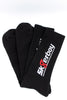 Sk8erboy® CREW Socks schwarz Sk8erboy® Socken nudosz.myshopify.com