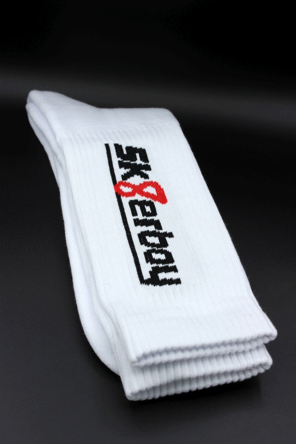 Sk8erboy® CREW Socks Weiß Sk8erboy® Socken nudosz.myshopify.com