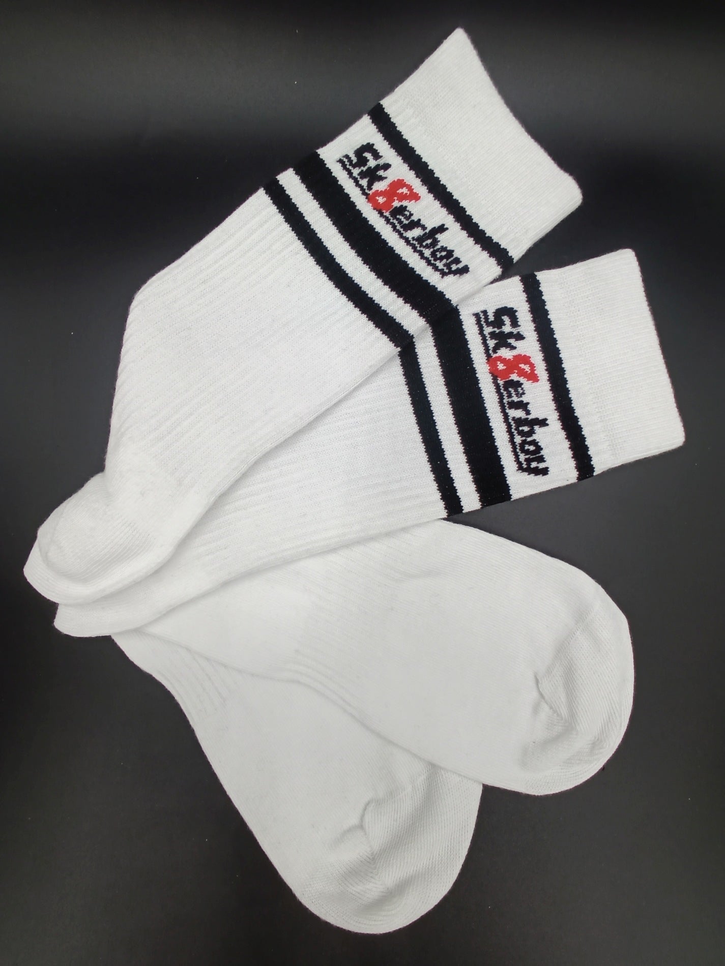 Sk8erboy® LIGHTWEIGHT Crew Socks weiß
