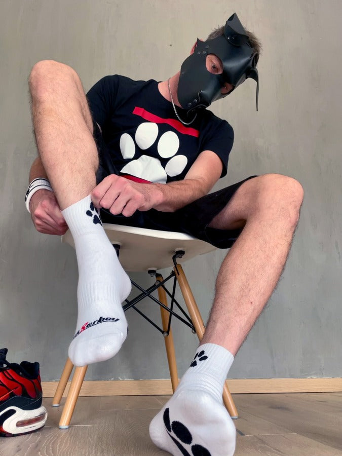 Sk8erboy® PUPPY Short Crew Socks weiß