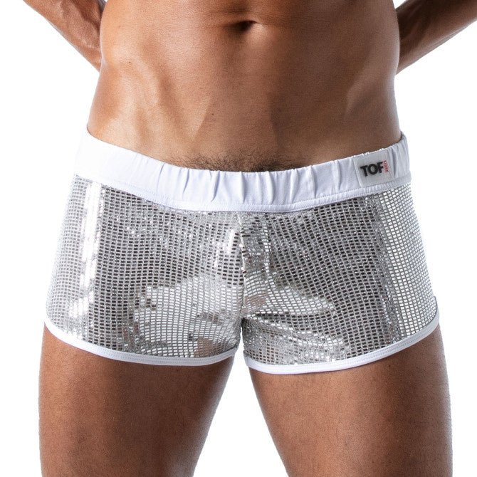 Star Sexy Mini - Shorts Silver - noodosz - TOF Paris - 