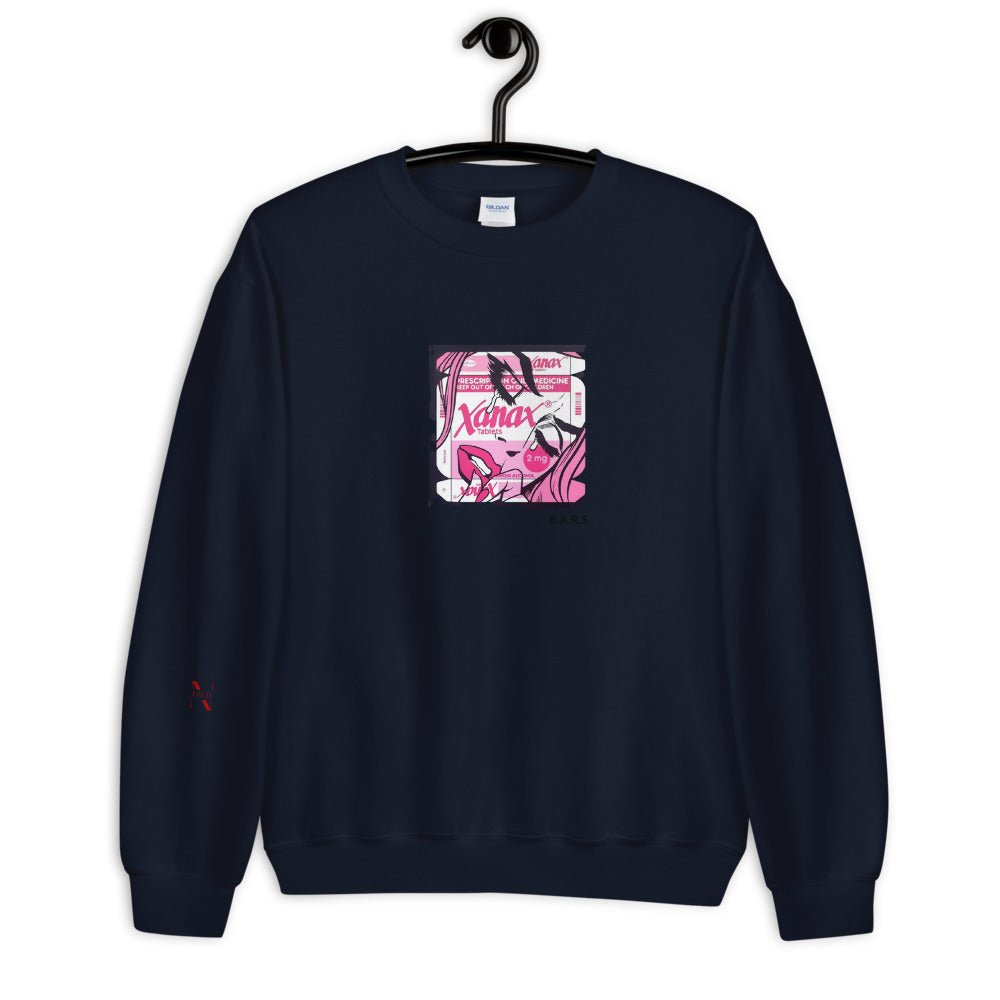 XANAX Bars Pop Art Sweater