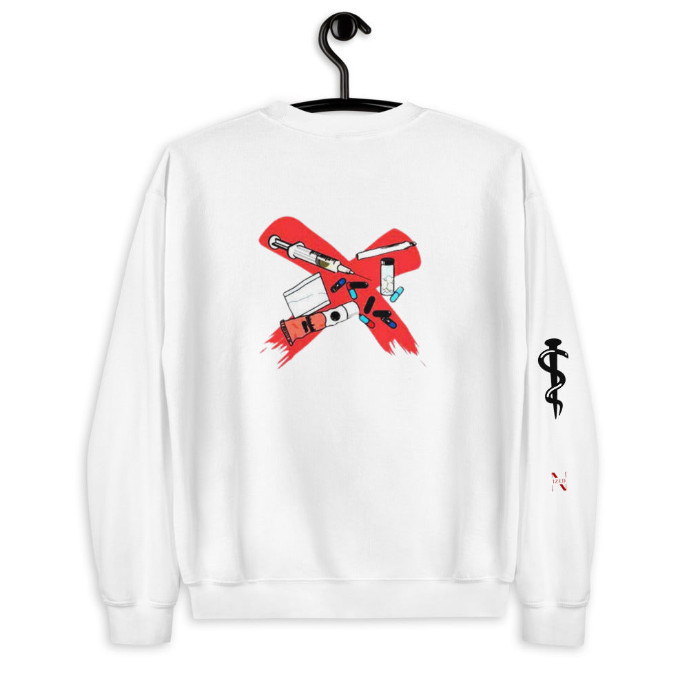 X All DRUGS Sweater