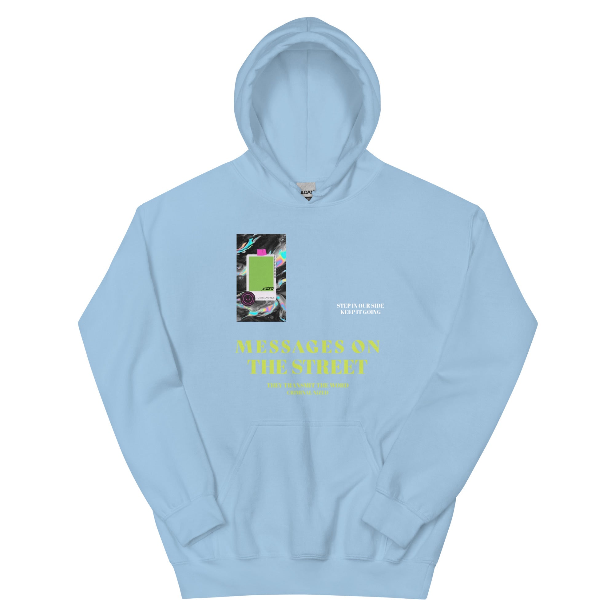Message on the street Kapuzenpullover