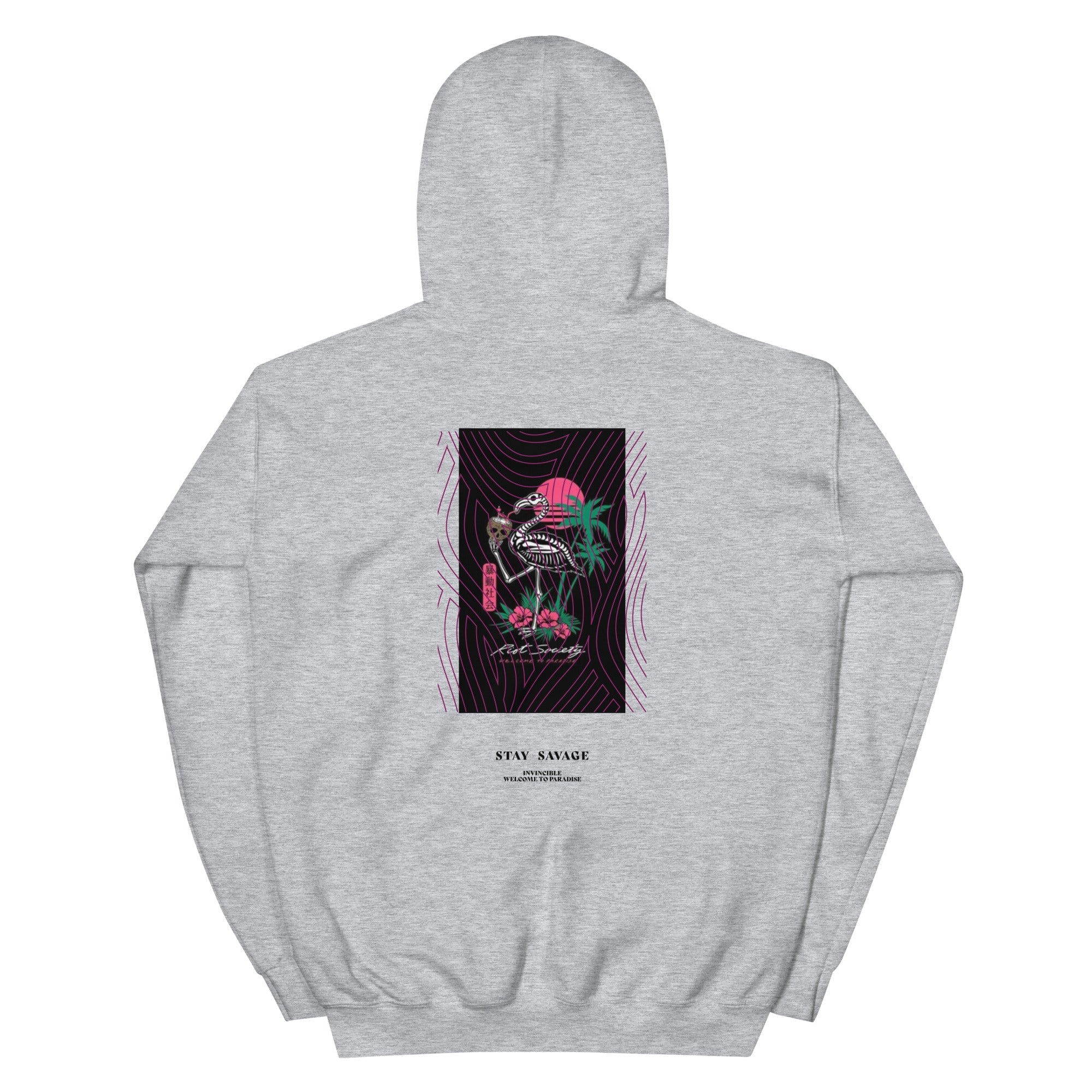 Paradise Flamingo Kapuzenpullover