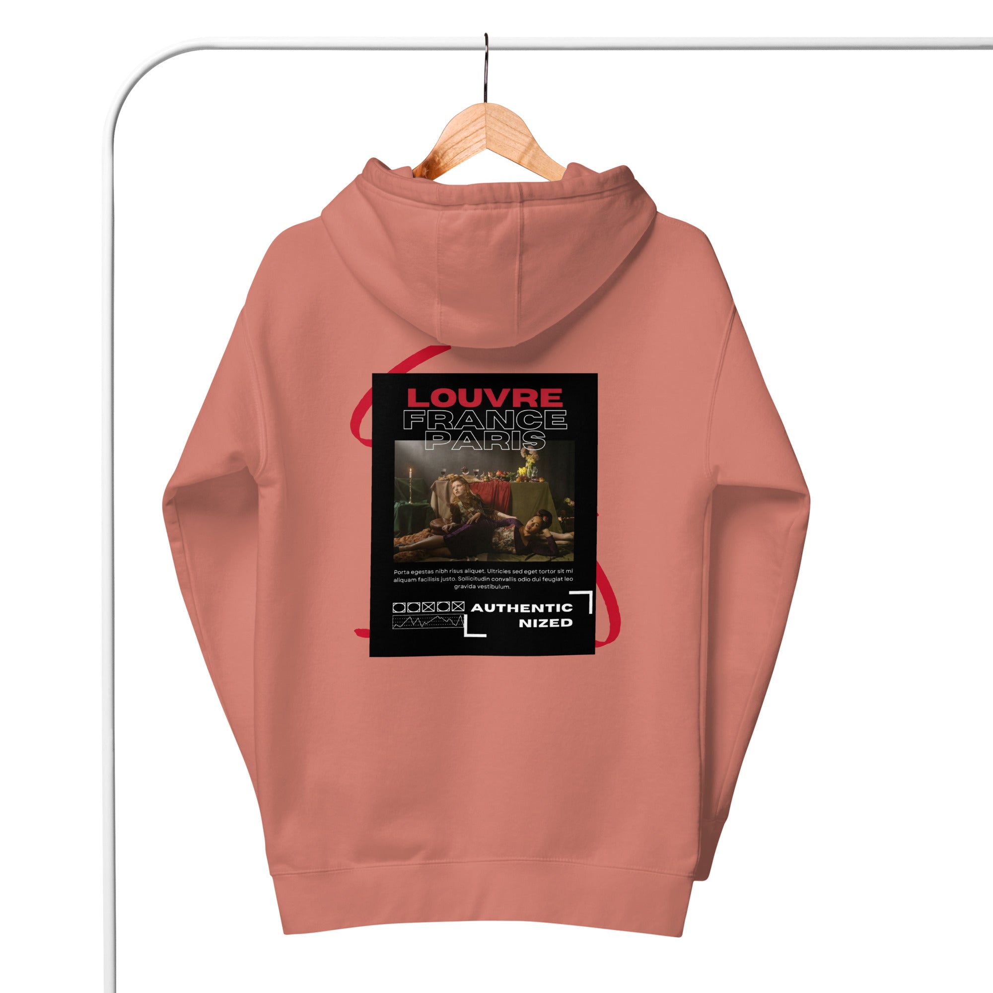 Louvre Paris Art Kapuzenpullover