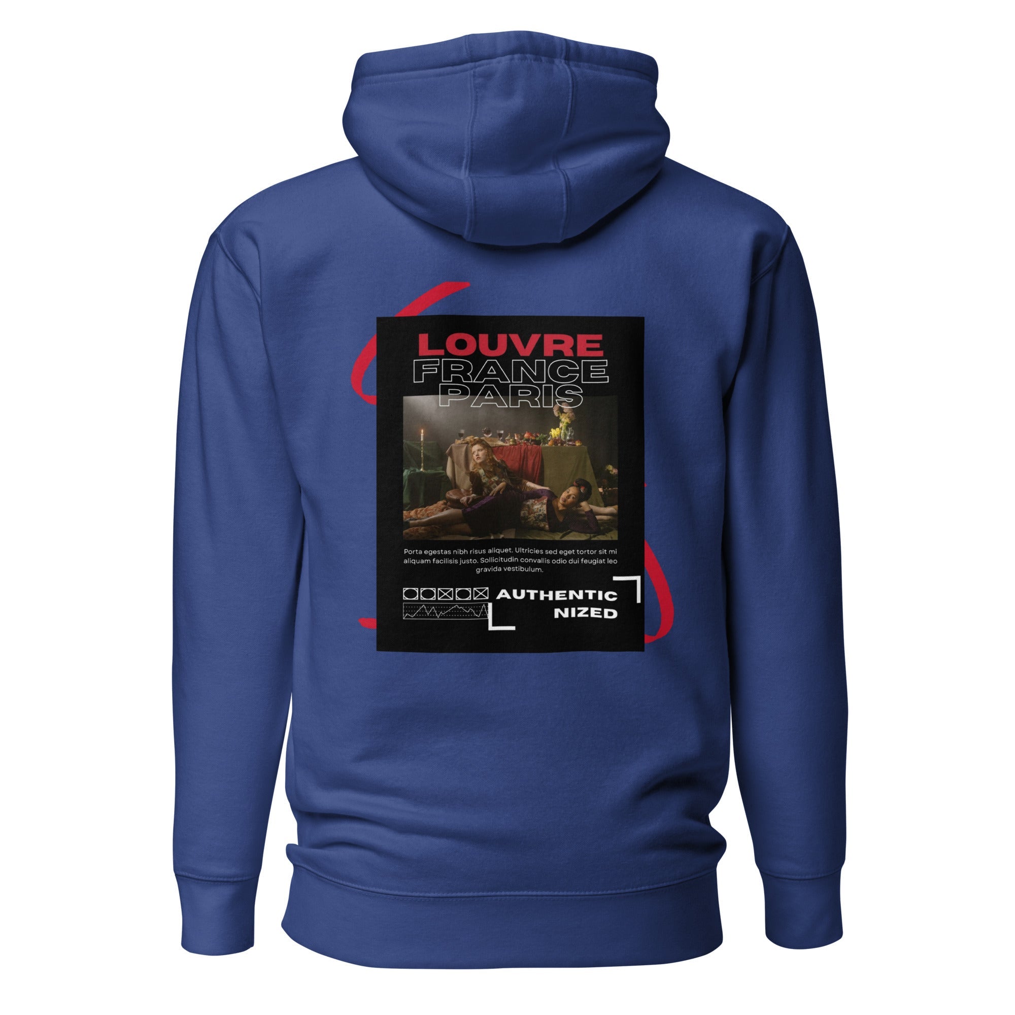 Louvre Paris Art Kapuzenpullover