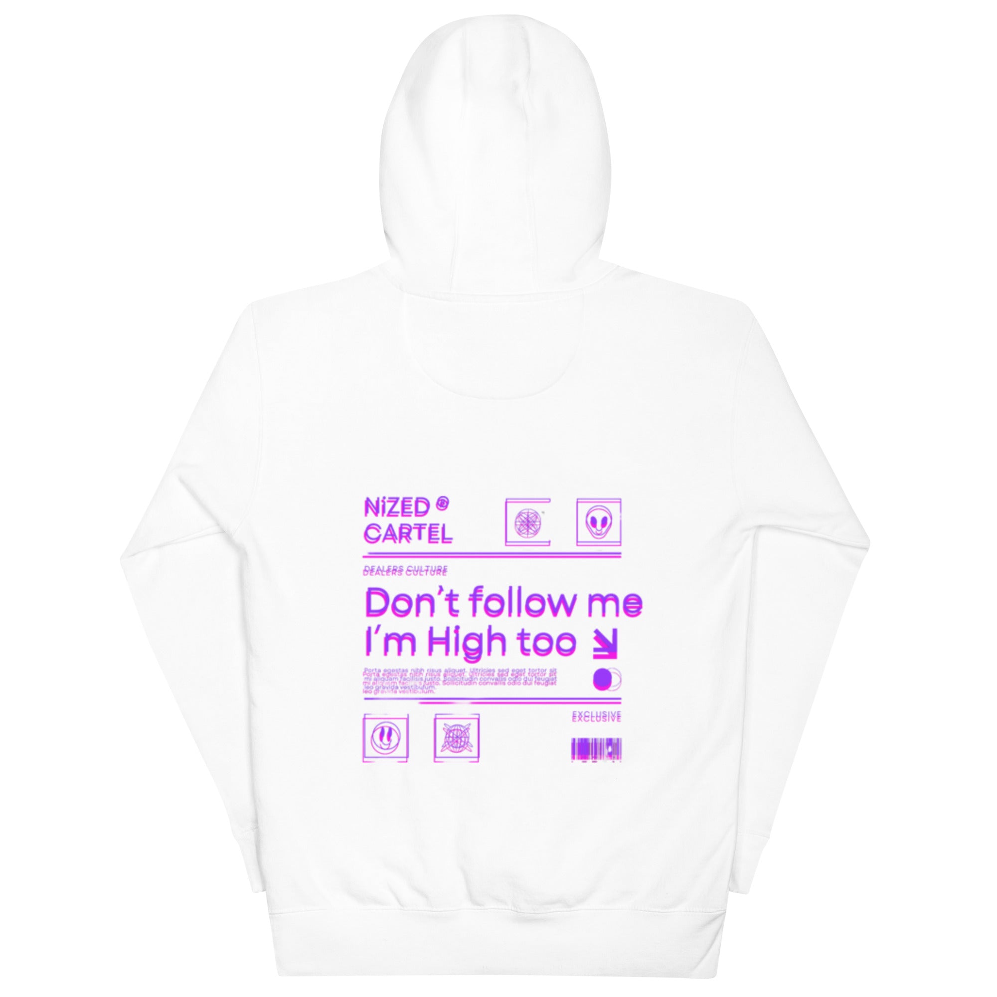 Don`t follow me I´m High too Kapuzenpullover