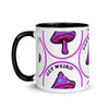 Get your Shroom Tasse mit farbiger Innenseite