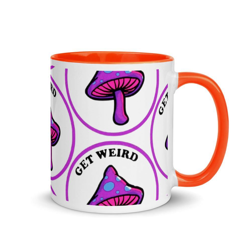 Get your Shroom Tasse mit farbiger Innenseite