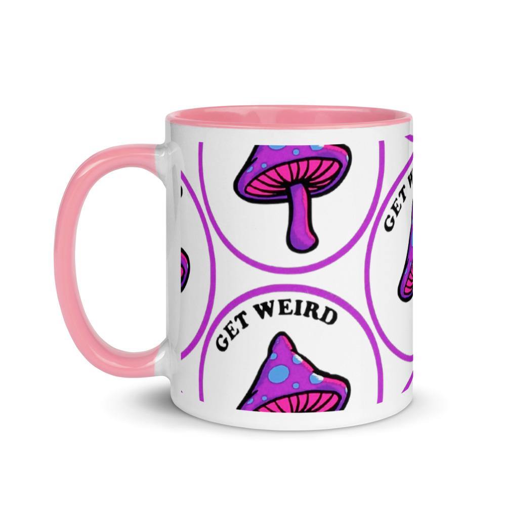 Get your Shroom Tasse mit farbiger Innenseite