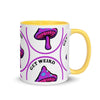 Get your Shroom Tasse mit farbiger Innenseite