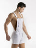 CODE 22 9706 STRETCH OVERALL - Latzhose - Weiss / S -  CODE 22  9706 STRETCH OVERALL - Latzhose Code 22 Kleidung & Accessoires:Herrenmode:Hosen nudosz.myshopify.com